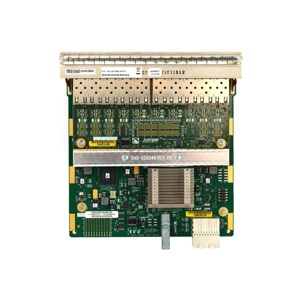 MIC-3D-20GE-SFP JUNIPER 20-PORTS 1GE SFP MODULE FOR JUNIPER MX80